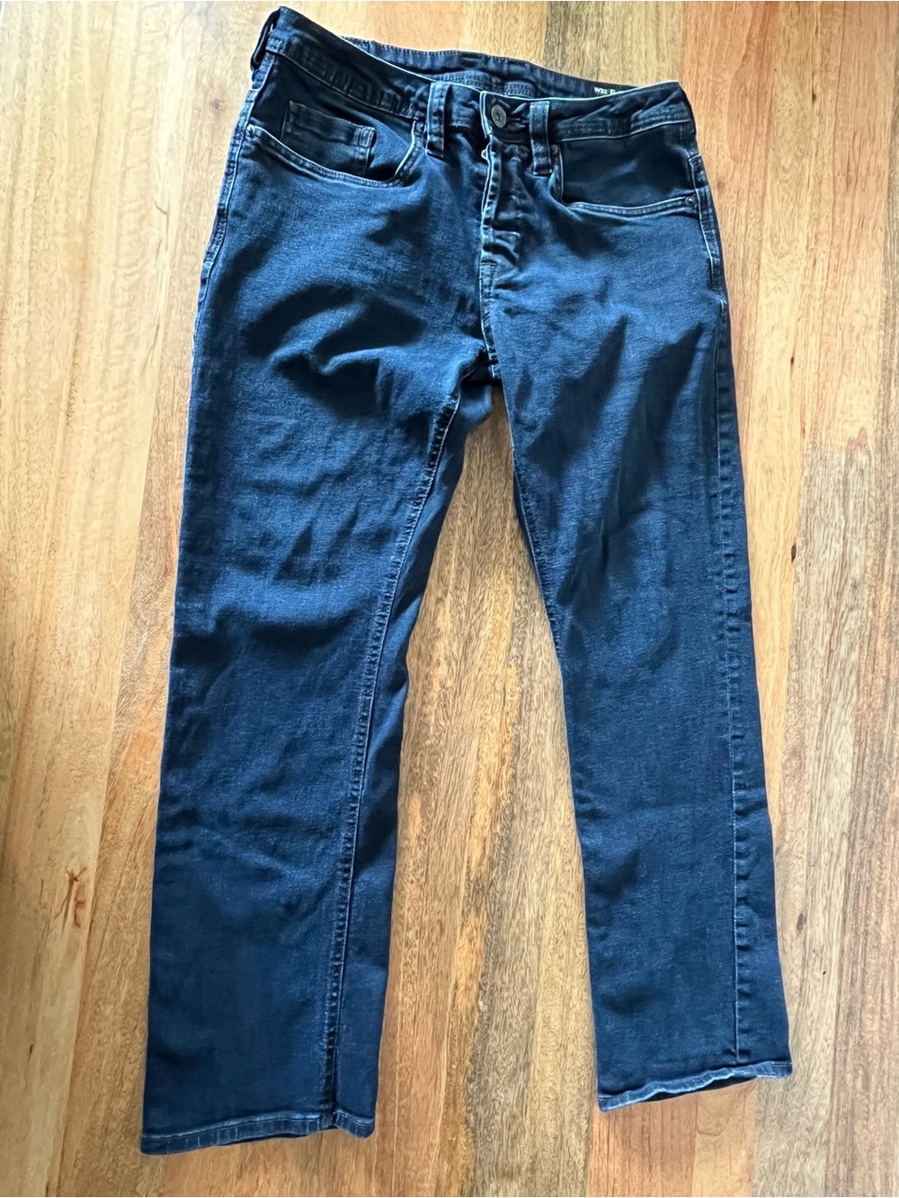 Buffalo David Bitton Men's Navy Slim Straight Jeans
